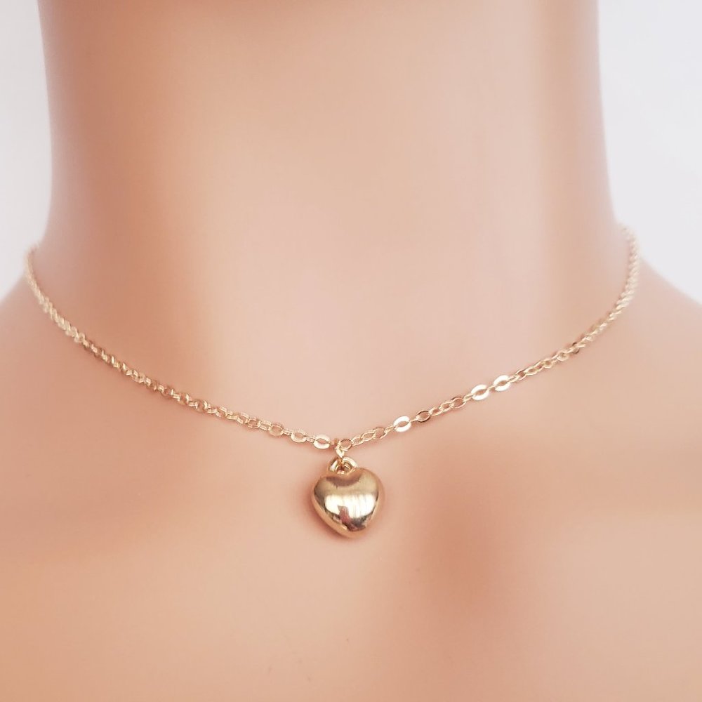 Gold Heart Necklace